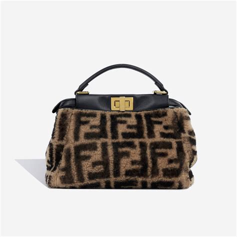 fendi peekaboo monogram